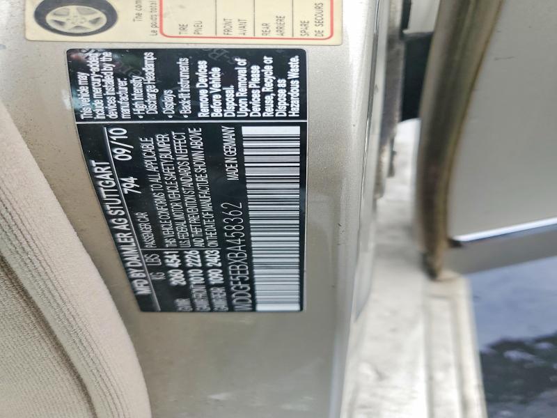 2011 Mercedes-benz C მანქანა იყიდება აუქციონზე, vin: WDDGF5EBXBA458362, აუქციონის ნომერი: 50647016
