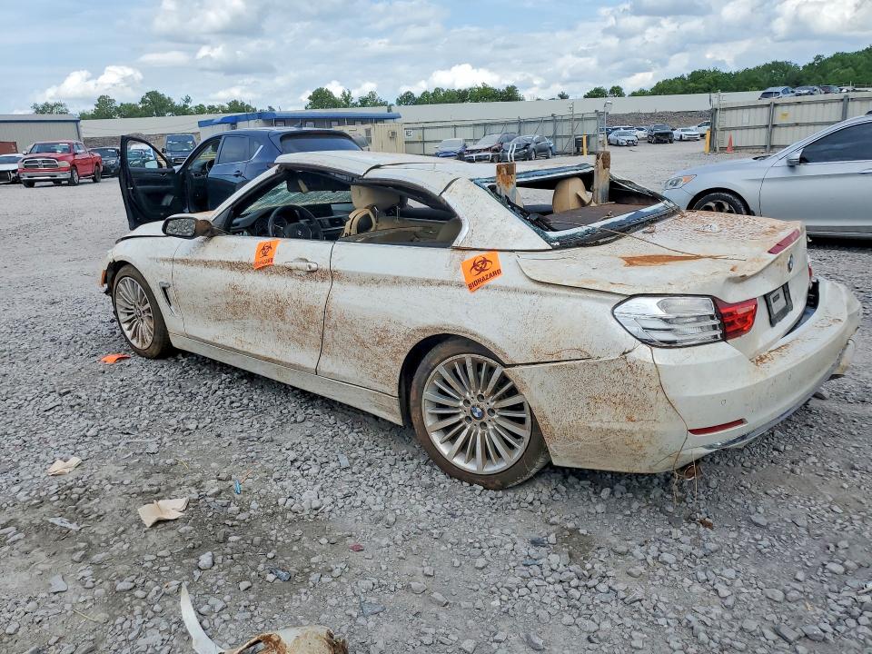 50750746 :رقم المزاد ، WBA3V5C52FP753142 vin ، 2015 Bmw 428 مزاد بيع