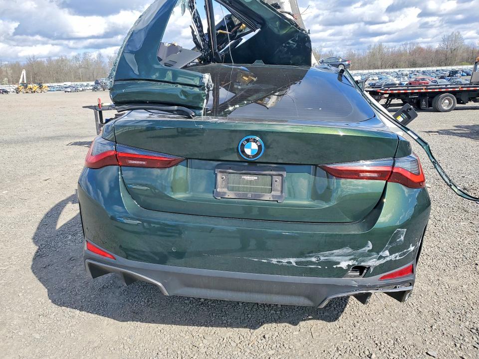 2023 Bmw I4 მანქანა იყიდება აუქციონზე, vin: WBY43AW00PFP99919, აუქციონის ნომერი: 49172716