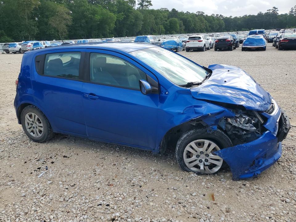 Продаж на аукціоні авто 2020 Chevrolet Sonic, vin: 1G1JG6SB0L4127872, номер лоту: 49255546