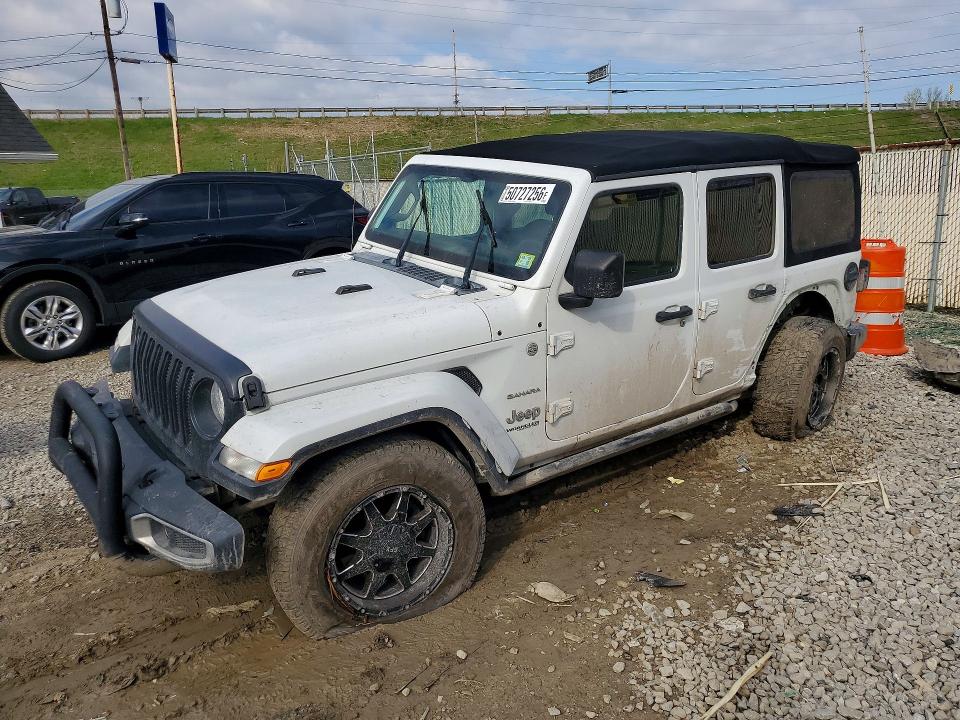 Продажа на аукционе авто 2018 Jeep Wrangler Unlimited, vin: 1C4HJXEG8JW250373, номер лота: 50727256
