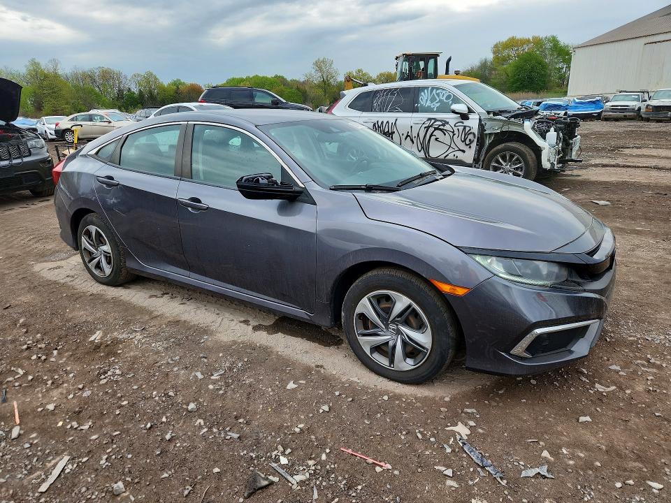 50958776 :رقم المزاد ، 2HGFC2F6XKH566739 vin ، 2019 Honda Civic مزاد بيع
