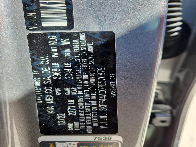 Продаж на аукціоні авто 2023 Kia Forte, vin: 3KPF44AC0PE576879, номер лоту: 50286886