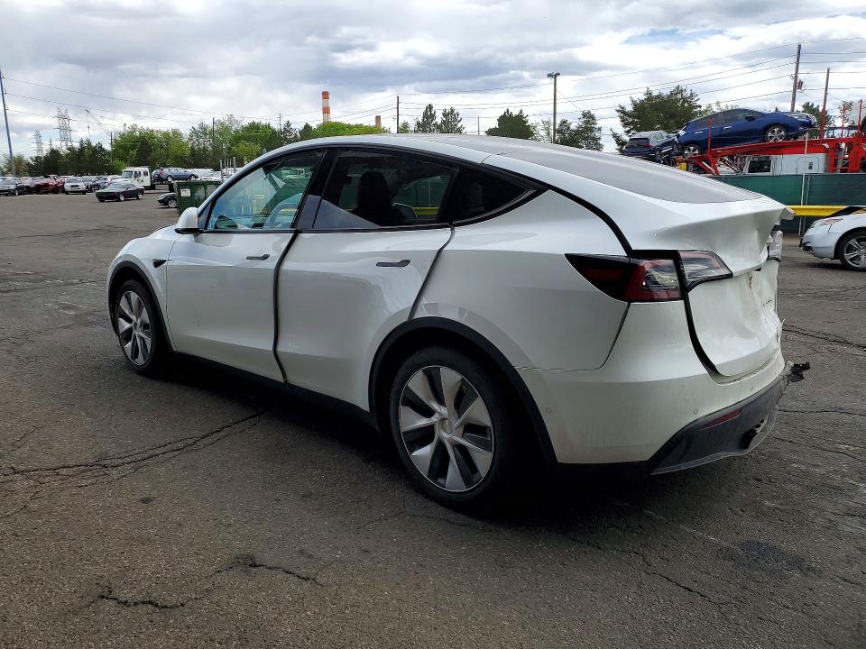 2022 Tesla Model Y მანქანა იყიდება აუქციონზე, vin: 7SAYGAEE5NF338174, აუქციონის ნომერი: 49924356