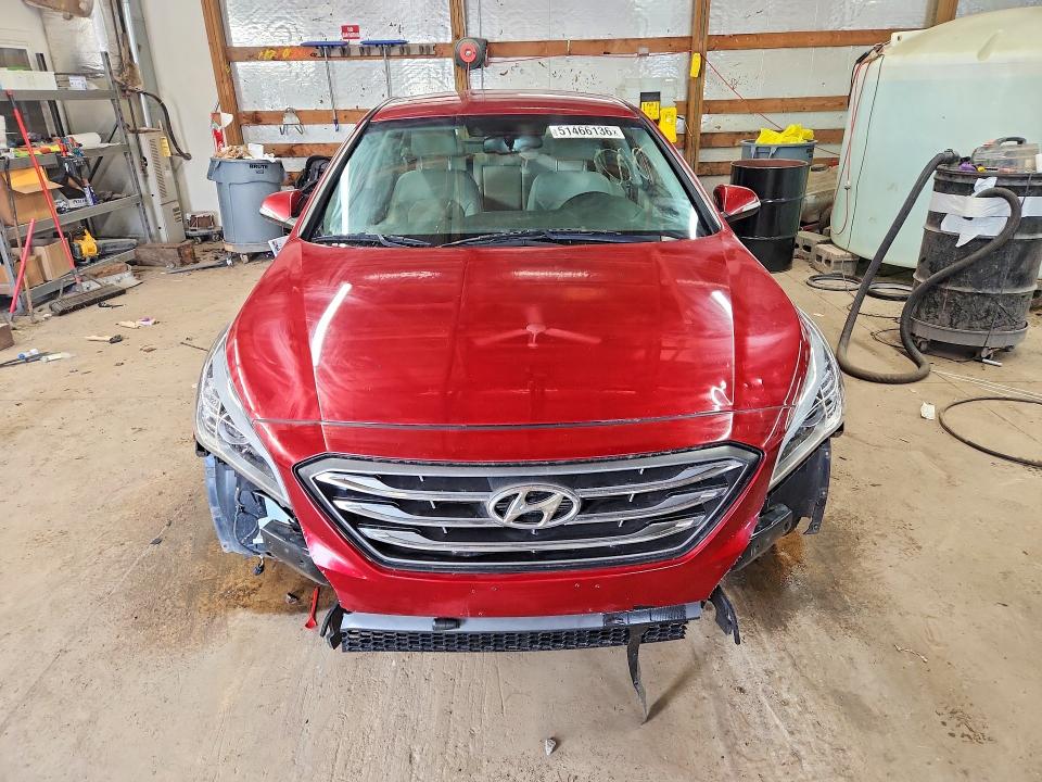 2015 Hyundai Sonata მანქანა იყიდება აუქციონზე, vin: 5NPE34AF1FH245599, აუქციონის ნომერი: 51466136