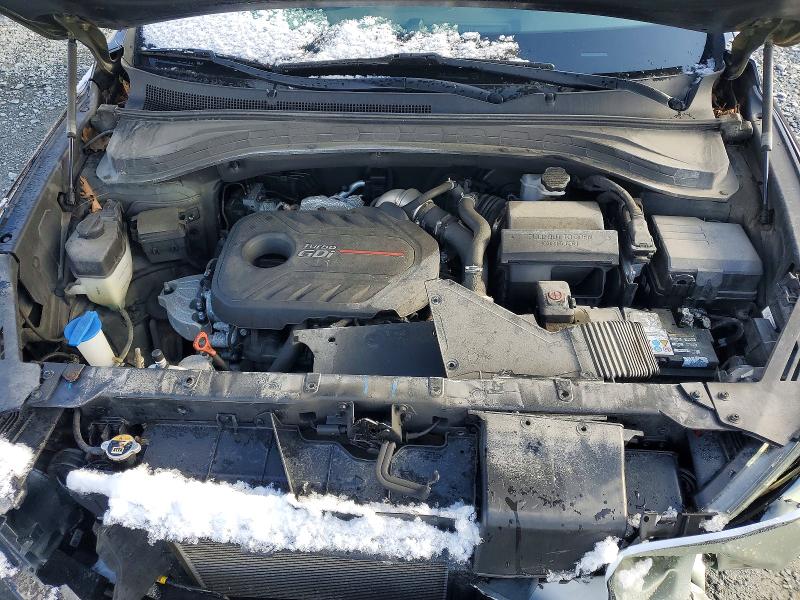2019 Hyundai Santa Fe მანქანა იყიდება აუქციონზე, vin: 5NMS3CAA7KH043651, აუქციონის ნომერი: 48455416