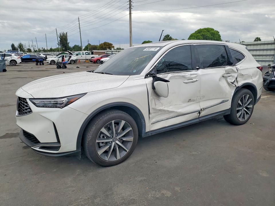 2025 Acura Mdx მანქანა იყიდება აუქციონზე, vin: 5J8YE1H43SL012065, აუქციონის ნომერი: 49491116