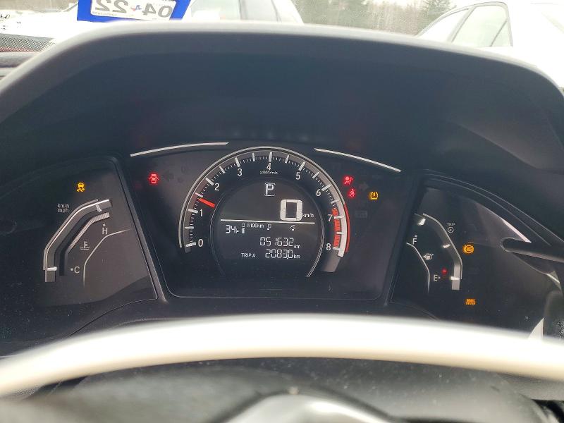 75056365 :رقم المزاد ، 2HGFC2F59HH507696 vin ، 2017 Honda Civic Lx مزاد بيع