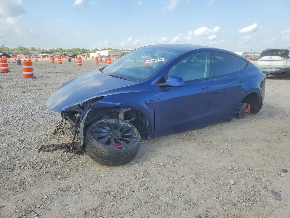 2022 Tesla Model Y მანქანა იყიდება აუქციონზე, vin: 7SAYGDEF4NF405115, აუქციონის ნომერი: 50184676