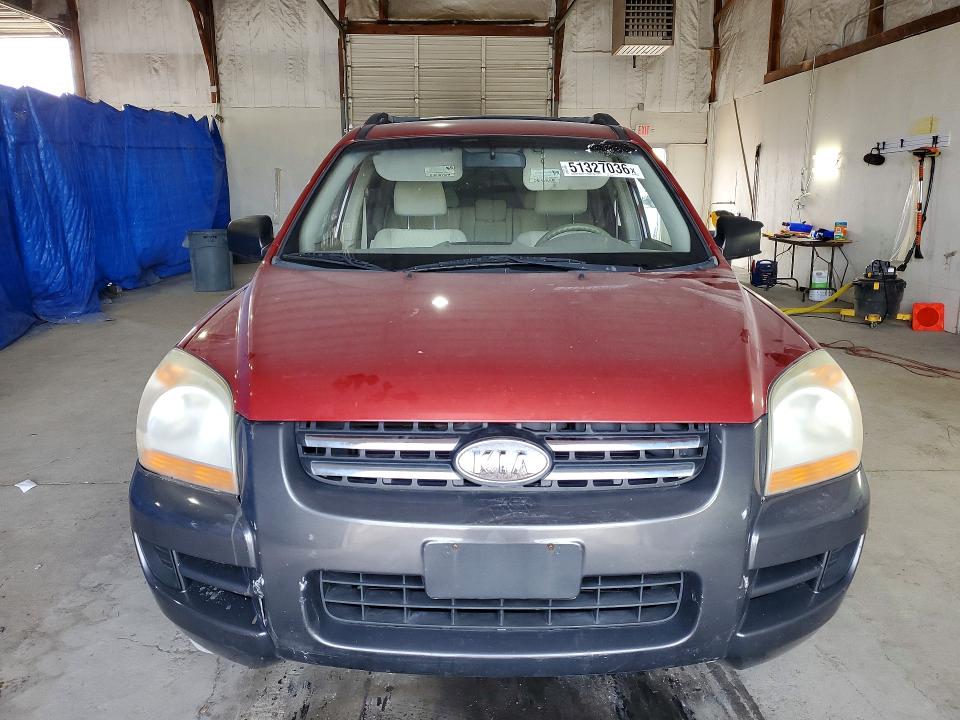 2007 Kia Sportage მანქანა იყიდება აუქციონზე, vin: KNDJF724777380578, აუქციონის ნომერი: 51327036