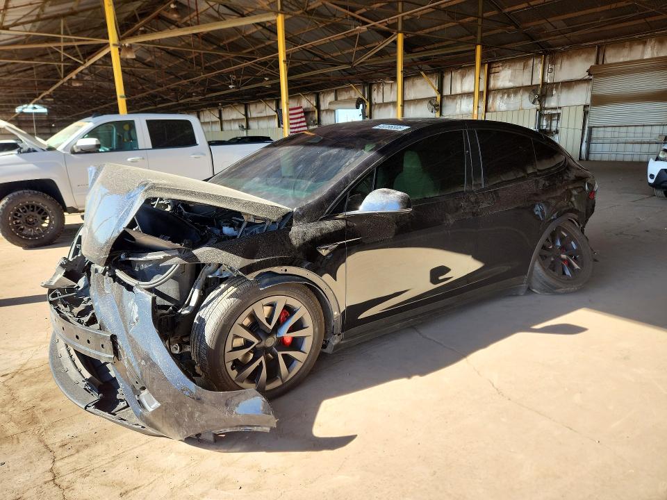 48786806 :رقم المزاد ، 5YJXCBE44JF114535 vin ، 2018 Tesla Model X مزاد بيع