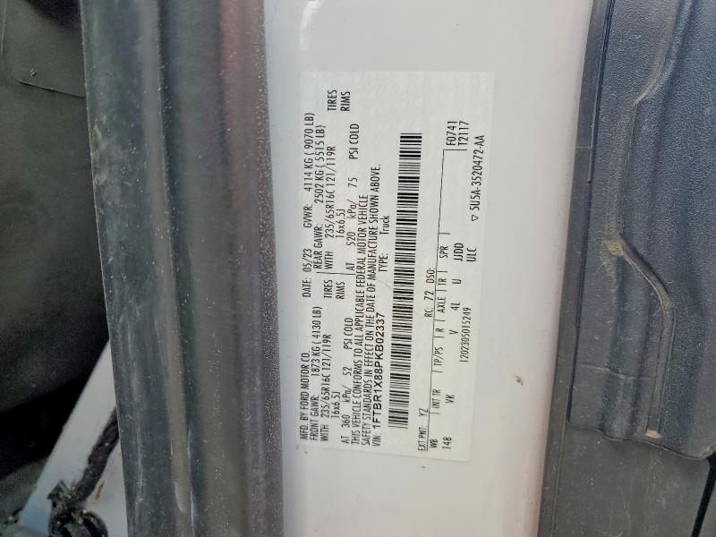Продажа на аукционе авто 2023 Ford Transit, vin: 1FTBR1X88PKB02337, номер лота: 48672866