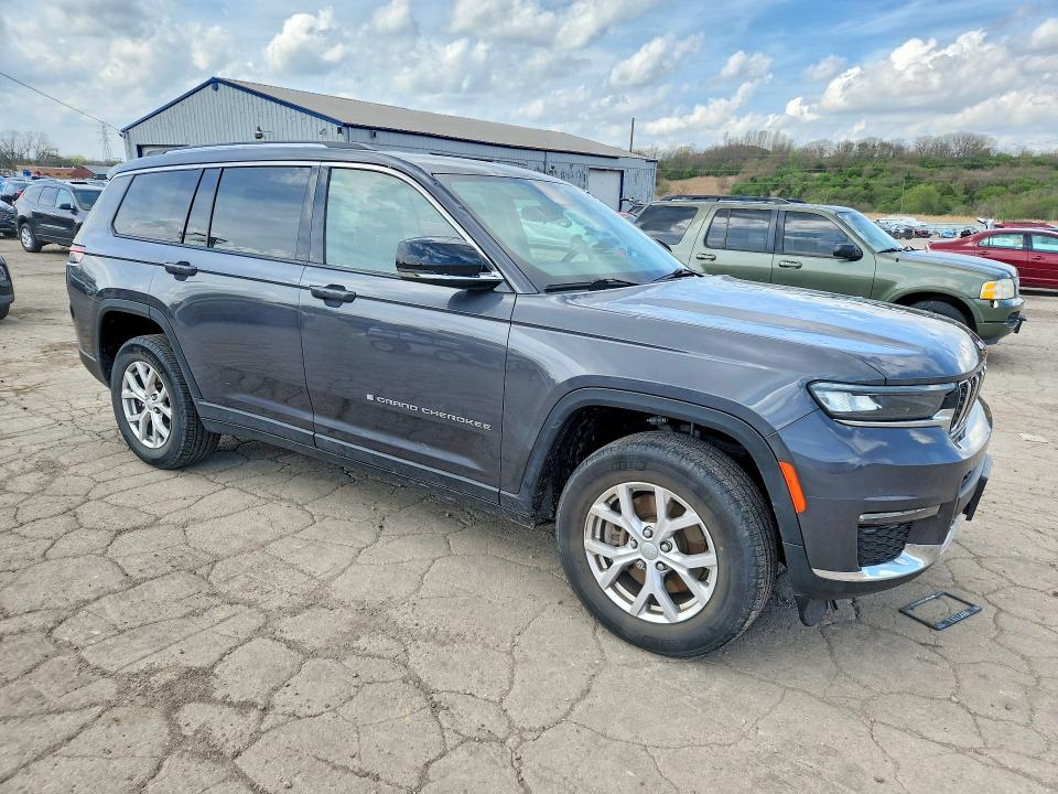 50134846 :رقم المزاد ، 1C4RJKBG5M8189777 vin ، 2021 Jeep Grand Cherokee مزاد بيع