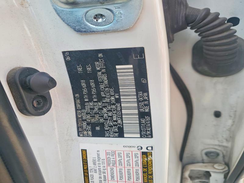 2016 Lexus Gx 460 მანქანა იყიდება აუქციონზე, vin: JTJBM7FX1G5146640, აუქციონის ნომერი: 48618676