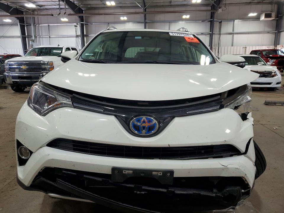 51797526 :رقم المزاد ، JTMRJREV4HD095504 vin ، 2017 Toyota Rav4 Hybrid مزاد بيع