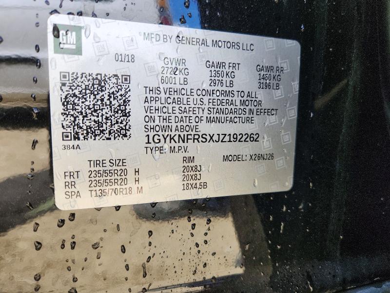 Продажа на аукционе авто 2018 Cadillac Xt5, vin: 1GYKNFRSXJZ192262, номер лота: 50431956