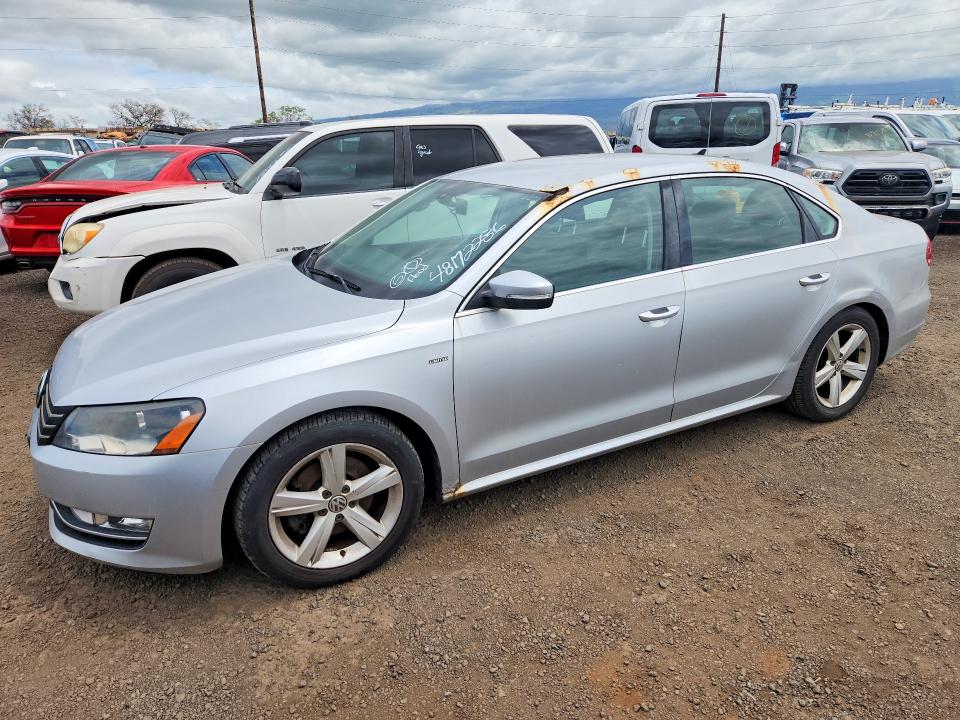 2015 Volkswagen Passat მანქანა იყიდება აუქციონზე, vin: 1VWAT7A37FC119410, აუქციონის ნომერი: 48172286
