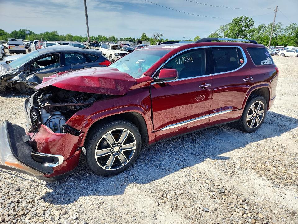 47181546 :رقم المزاد ، 1GKKNXLS0HZ177983 vin ، 2017 Gmc Acadia مزاد بيع