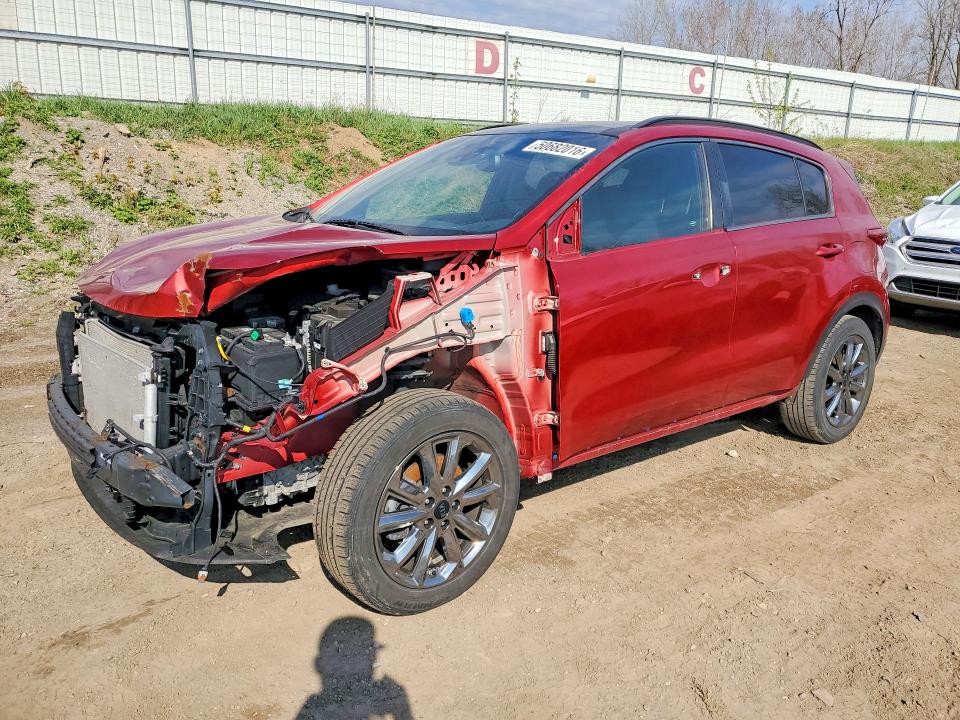 Aukcja sprzedaży 2022 Kia Sportage, vin: KNDP63AC6N7960672, numer aukcji: 50682016