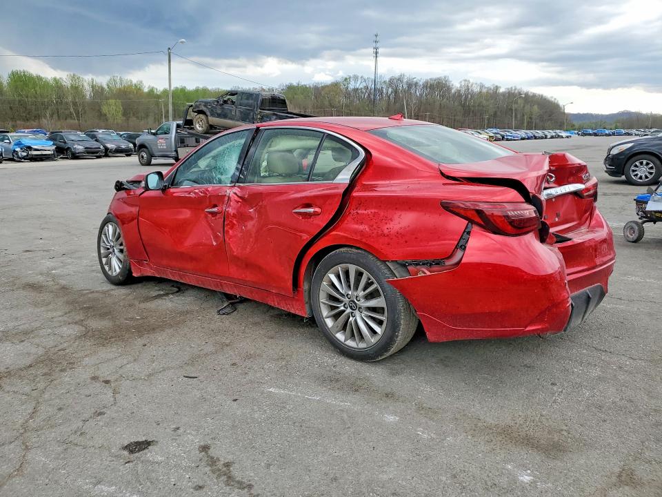 2021 Infiniti Q50 მანქანა იყიდება აუქციონზე, vin: JN1EV7BR2MM750853, აუქციონის ნომერი: 48231706