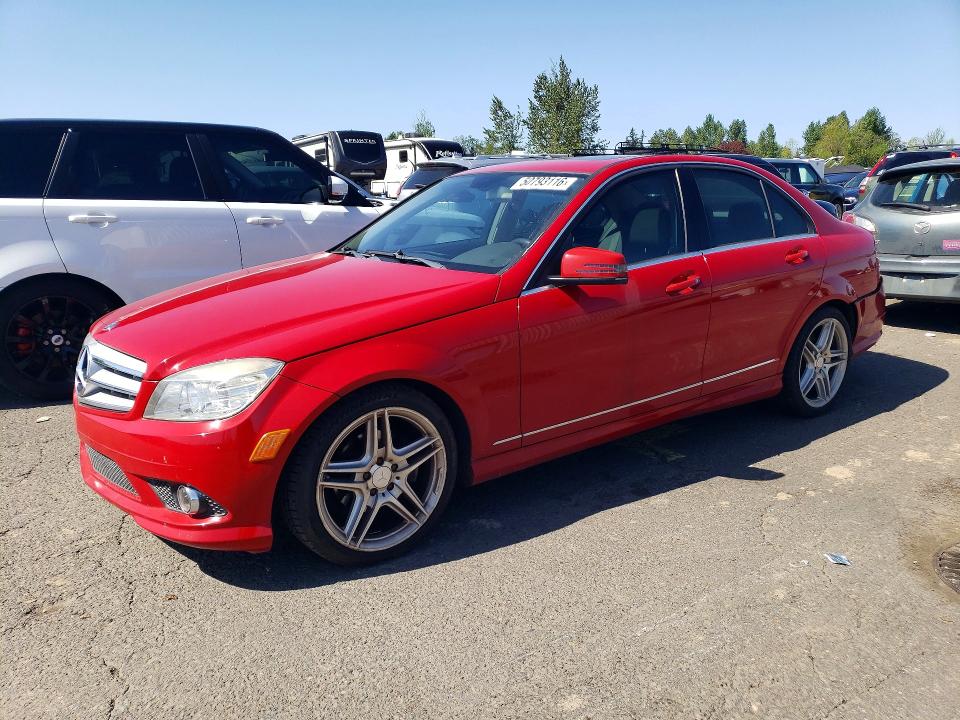 Продажа на аукционе авто 2010 Mercedes-benz C, vin: WDDGF5EB2AR113374, номер лота: 50793116