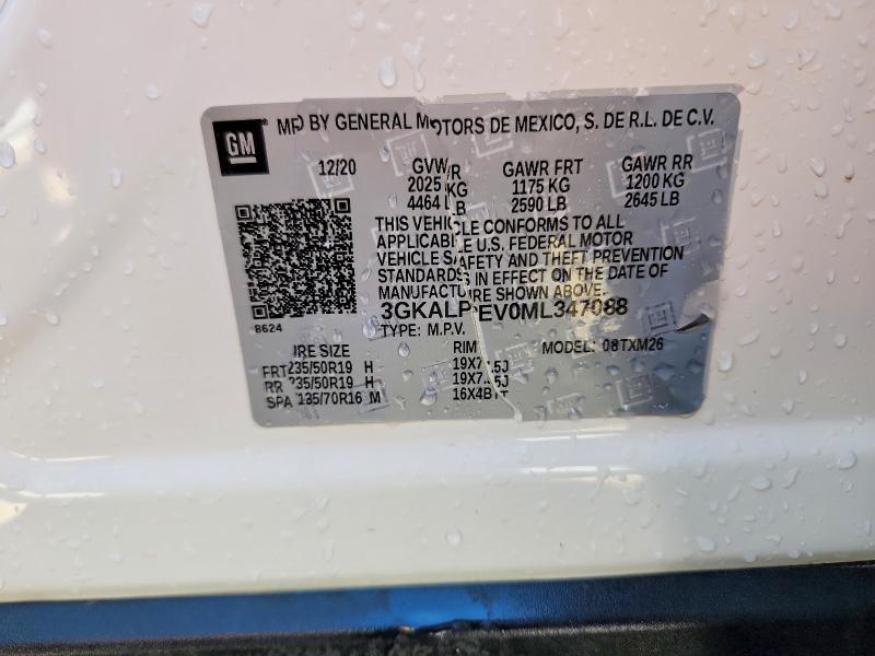 50235316 :رقم المزاد ، 3GKALPEV0ML347088 vin ، 2021 Gmc Terrain مزاد بيع