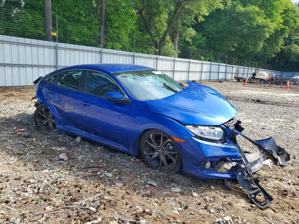 Aukcja sprzedaży 2019 Honda Civic, vin: 19XFC2F80KE028515, numer aukcji: 51367246