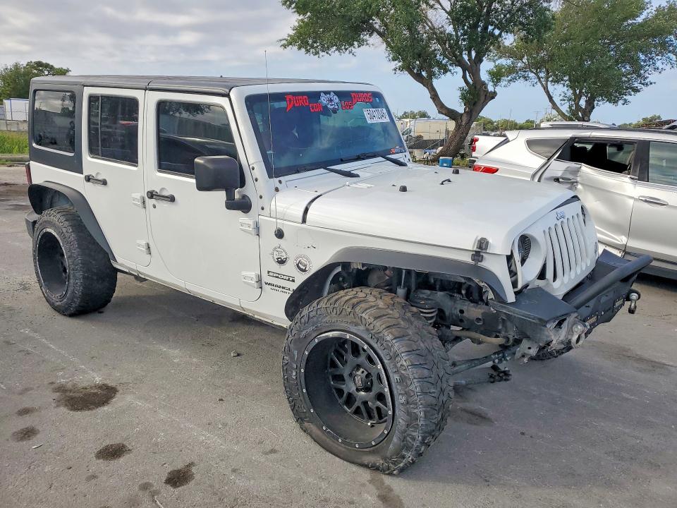 Продажа на аукционе авто 2016 Jeep Wrangler Unlimited, vin: 1C4BJWDG7GL169506, номер лота: 50412046