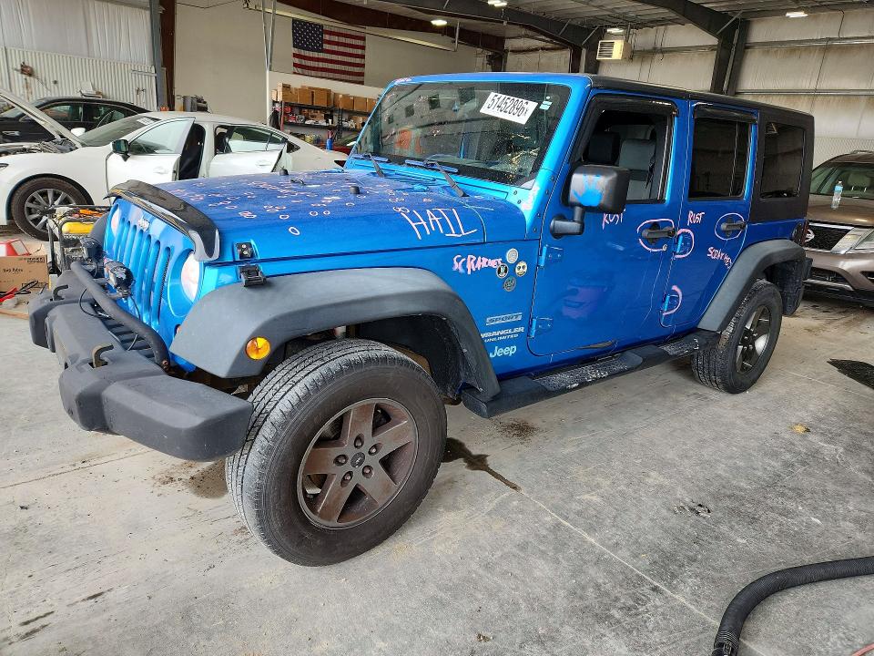 51452896 :رقم المزاد ، 1J4BA3H12AL225471 vin ، 2010 Jeep Wrangler Unlimited مزاد بيع