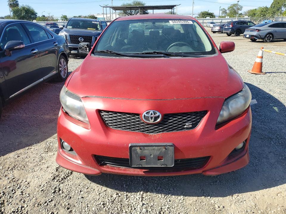 Продажа на аукционе авто 2009 Toyota Corolla, vin: 1NXBU40EX9Z154619, номер лота: 50285306