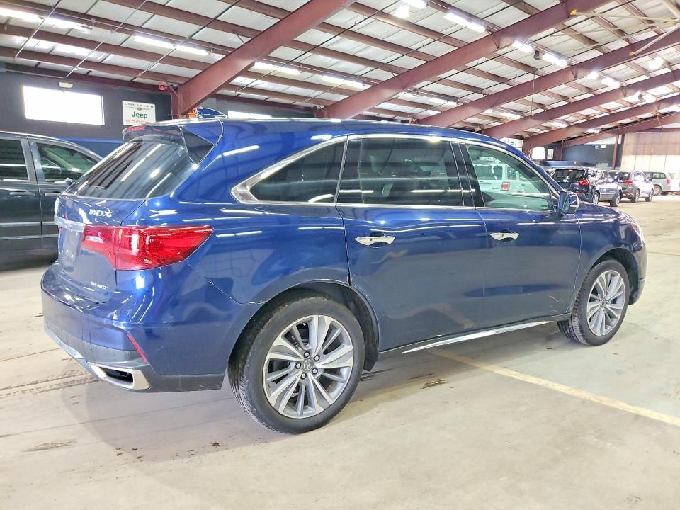 2017 Acura Mdx მანქანა იყიდება აუქციონზე, vin: 5J8YD4H53HL000858, აუქციონის ნომერი: 49861486