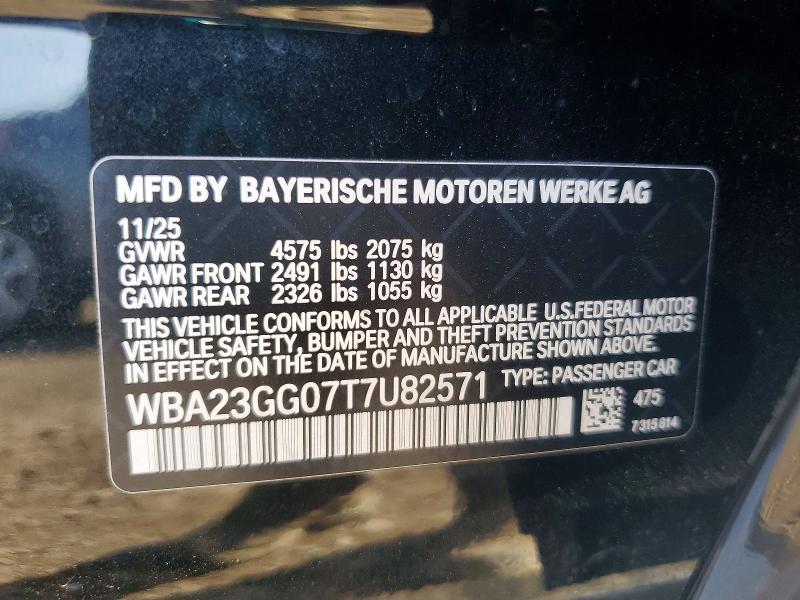 Продаж на аукціоні авто 2026 Bmw 228xi, vin: WBA23GG07T7U82571, номер лоту: 50745896