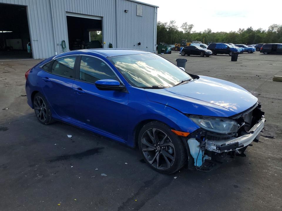 50399616 :رقم المزاد ، 2HGFC2F8XMH535561 vin ، 2021 Honda Civic مزاد بيع