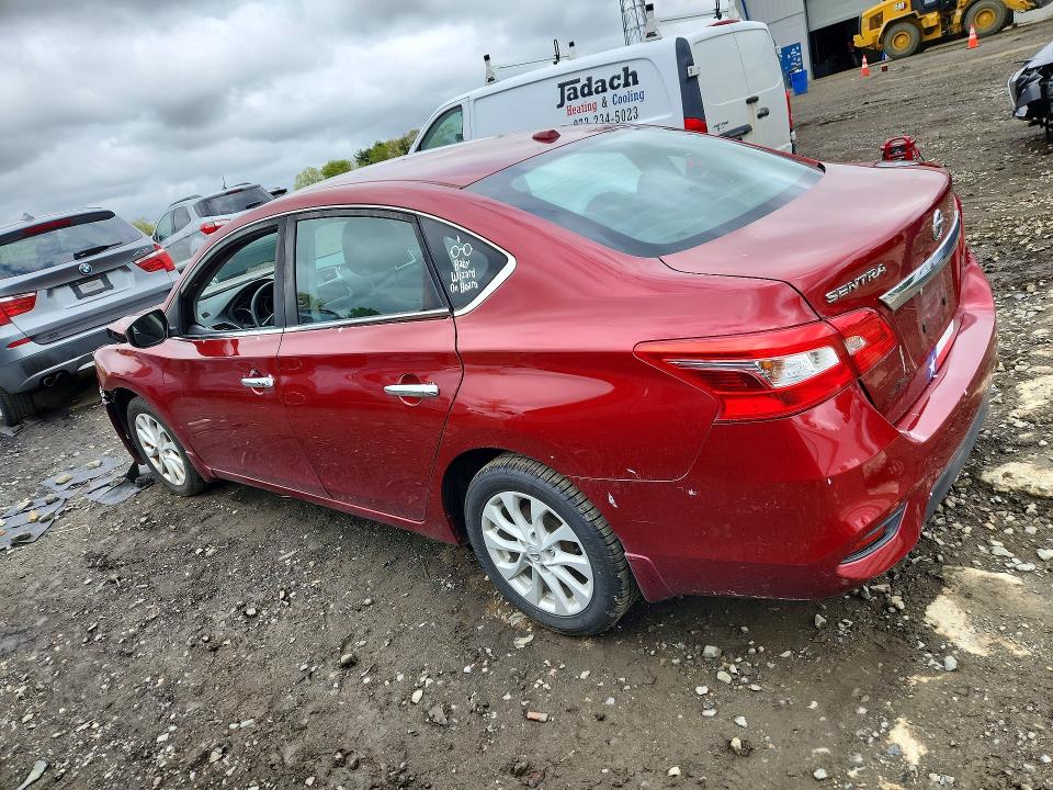 50452666 :رقم المزاد ، 3N1AB7AP7KY337571 vin ، 2019 Nissan Sentra مزاد بيع