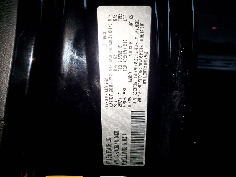 Продажа на аукционе авто 2022 Jeep Wrangler Unlimited, vin: 1C4HJXDG8NW114431, номер лота: 49285366