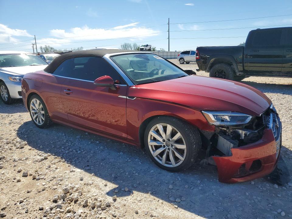 48017256 :رقم المزاد ، WAUYNGF57JN013006 vin ، 2018 Audi A5 مزاد بيع