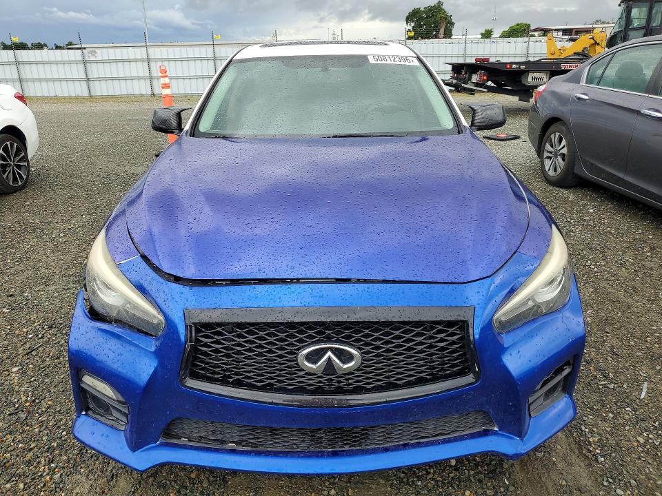 2015 Infiniti Q50 მანქანა იყიდება აუქციონზე, vin: JN1BV7AP6FM350350, აუქციონის ნომერი: 50812396