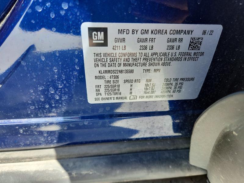Продаж на аукціоні авто 2022 Buick Encore Gx, vin: KL4MMDS22NB135580, номер лоту: 48982696