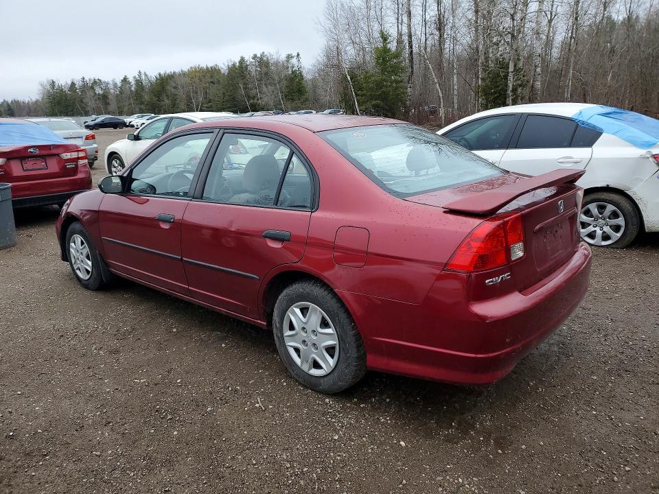 Продажа на аукционе авто 2005 Honda Civic, vin: 2HGES16365H033421, номер лота: 46500636