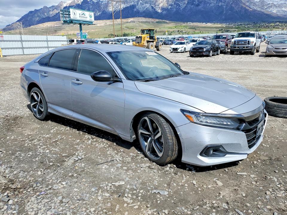 48933896 :رقم المزاد ، 1HGCV1F31MA026114 vin ، 2021 Honda Accord مزاد بيع