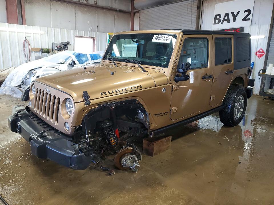 2015 Jeep Wrangler Unlimited მანქანა იყიდება აუქციონზე, vin: 1C4HJWFG2FL675220, აუქციონის ნომერი: 48601136