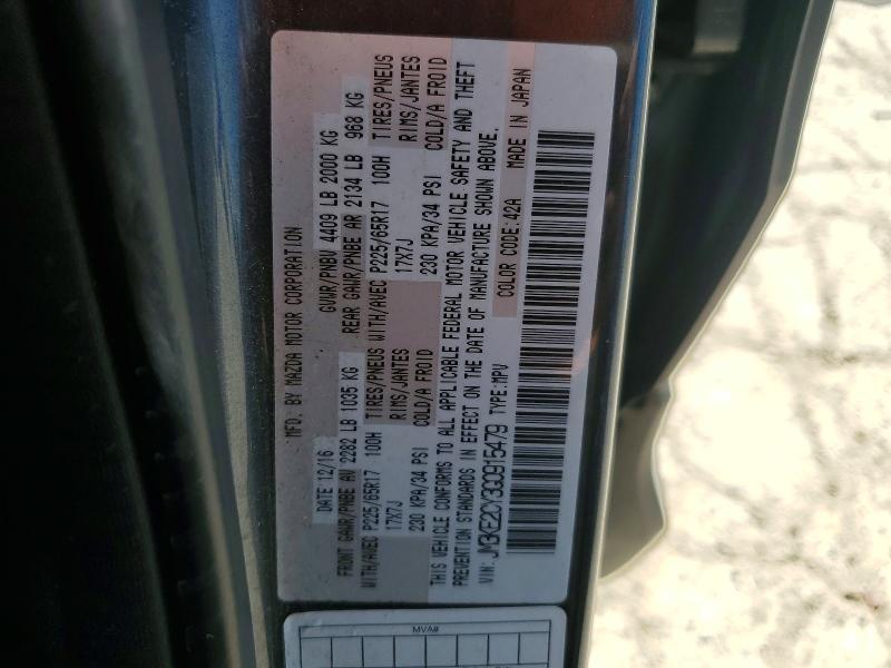 Aukcja sprzedaży 2016 Mazda Cx-5, vin: JM3KE2CY3G0915479, numer aukcji: 49220416