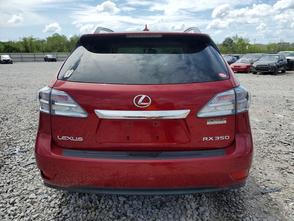 48510156 :رقم المزاد ، 2T2ZK1BA2AC038751 vin ، 2010 Lexus Rx 350 مزاد بيع