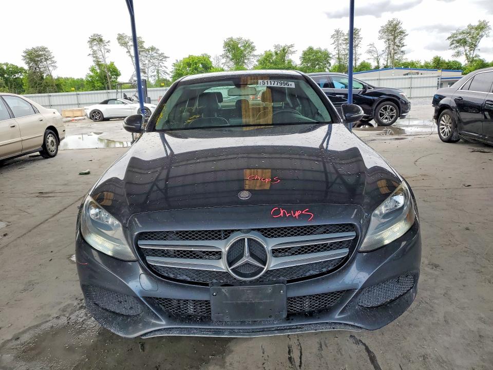 51177996 :رقم المزاد ، 55SWF4JB4FU096191 vin ، 2015 Mercedes-benz C مزاد بيع