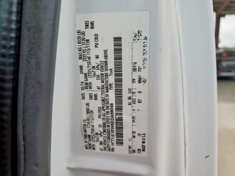 Aukcja sprzedaży 2014 Ford Econoline, vin: 1FTNE1EW6EDA56048, numer aukcji: 51210786