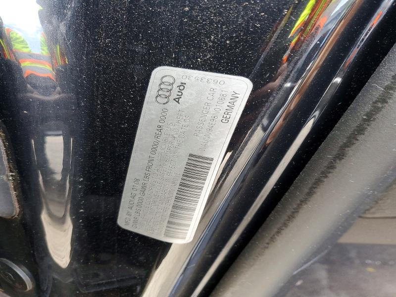 Продаж на аукціоні авто 2008 Audi A8, vin: WAUMV94E98N010681, номер лоту: 50642766