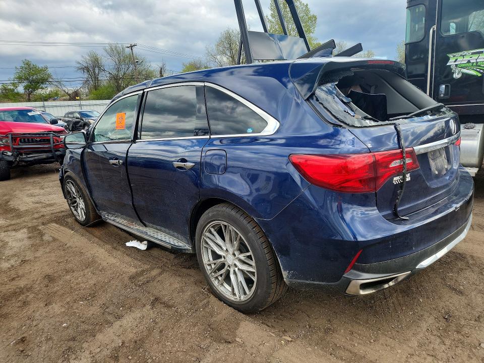 50555236 :رقم المزاد ، 5FRYD4H57HB024225 vin ، 2017 Acura Mdx مزاد بيع
