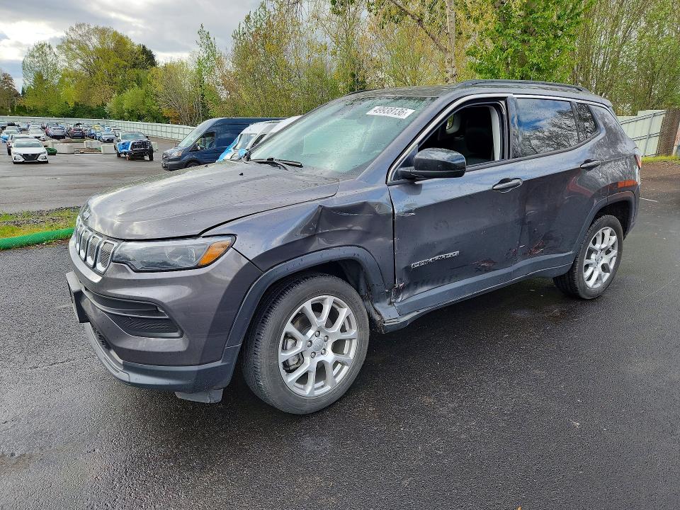 Продажа на аукционе авто 2022 Jeep Compass, vin: 3C4NJDFBXNT169715, номер лота: 49938136