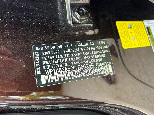 Aukcja sprzedaży 2015 Porsche Macan, vin: WP1AB2A52FLB66269, numer aukcji: 49179696