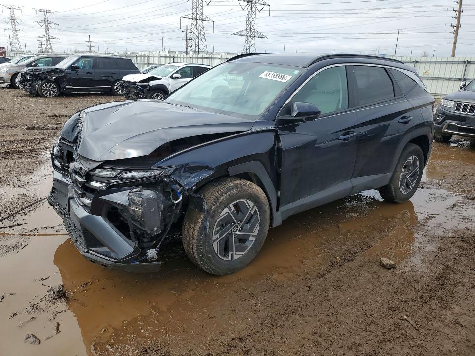 48165996 :رقم المزاد ، KM8JBDD10SU281989 vin ، 2025 Hyundai Tucson Hybrid مزاد بيع